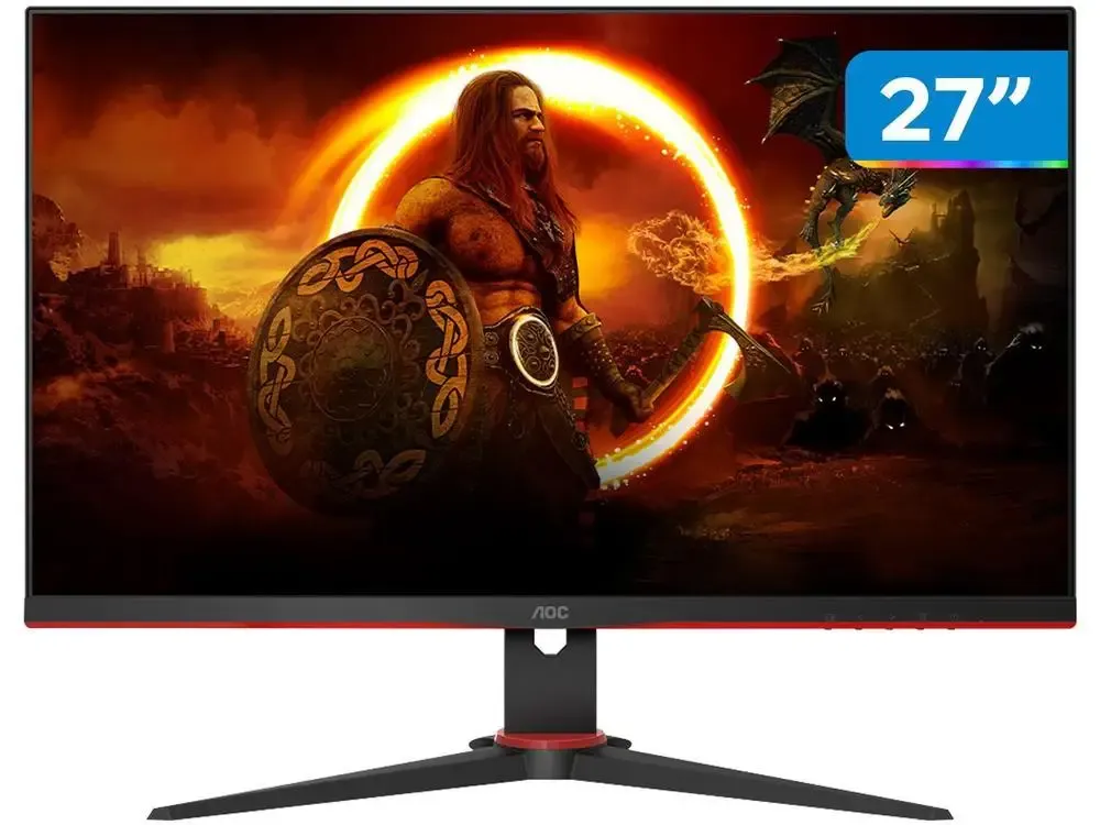 [Magalu] Monitor Gamer Aoc27g2e1 27&Quot; Full Hd Ips 100hz 1ms